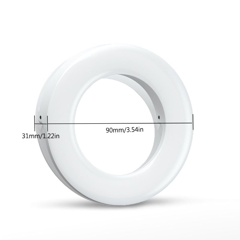 Macro And Ring Flash Light For Mobile Phone Shooting Function Live Enhanced Light Macro Photography Lighting LED Ring