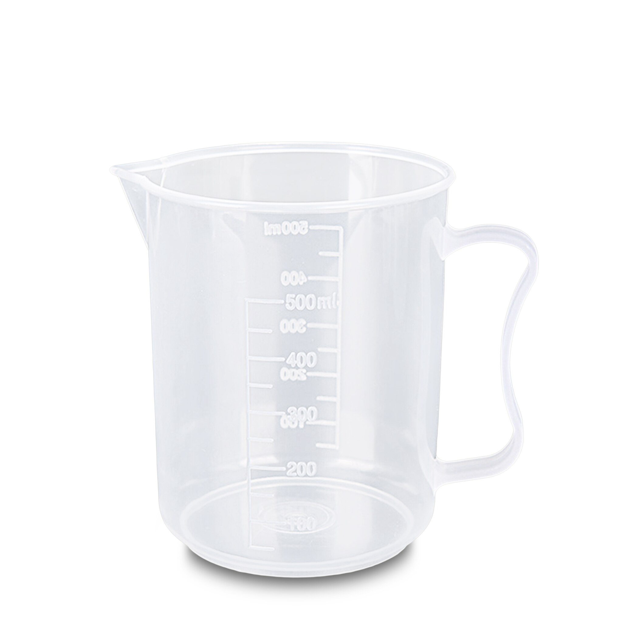 Durable Plastic Clear Liquid Measuring Cup with Scales Kitchen Tool