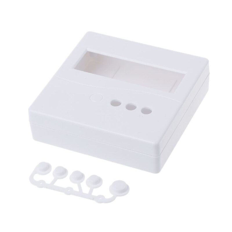 86 Plastic Project Box Enclosure Case for DIY LCD1602 Meter Tester With Button