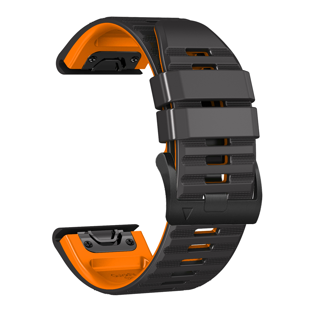 Quickfit-rem til garmin fenix 8 e 7 7x 6x 6 pro 5 5x plus forerunner 965 955 epix pro urrem 26mm 22mm armbånd: Xs / Koralrød