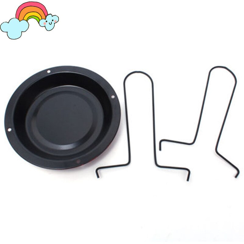 Rvs Rechtop Kip Koffiebrander Rack Met Kom Tin Non-stick Koken Tools Bakken Pan Barbecue Grillen Bbq Accessoires