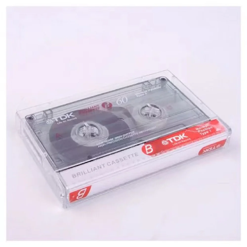 10PCS High Qulity Standard Cassette Blank Tape Player Empty 60 Minutes Magnetic Audio Tape Recording For Speech Music Recording