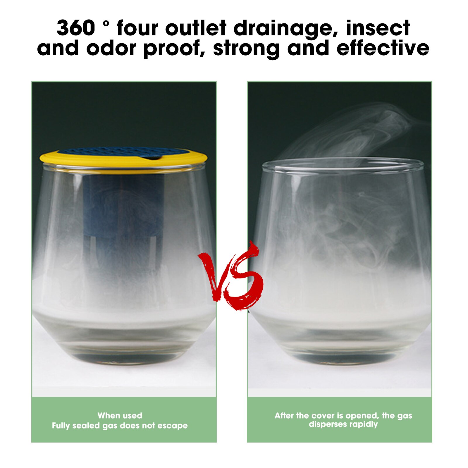 filtre Anti-odeur en Silicone pour salle de bain, douche, couvercle de bouchon, filtre de vidange d'eau, déodorant anti-insectes