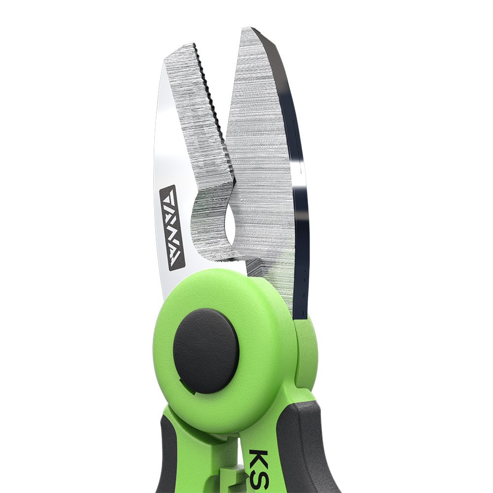 TAWAA KS-K2 fibra ottica Kevlar Cutter seghettato Kevlar forbici ponticello filo treccia forbici multiuso
