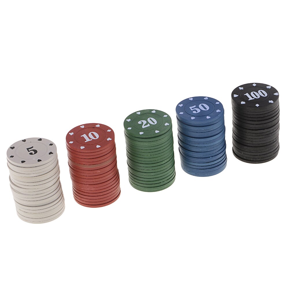 Erwachsene Tabelle Brettspiel Poker Chips Token Große Anzahl Druck Für Kasino