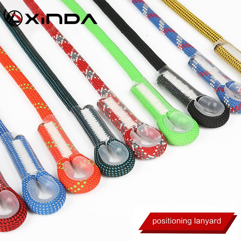 Xinda Rock Climbing 10.5mm Dynamic Lanyard Protective Eye-to-eye Sling Mountaineering Equipment