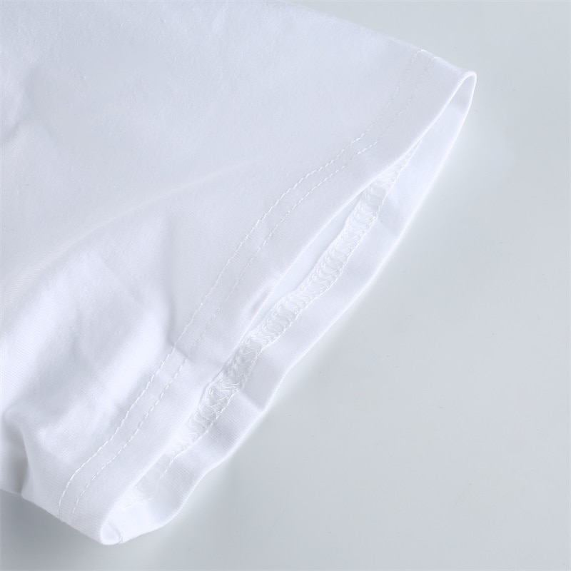 Slim fit corset sección corta hombro ancho manga corta color sólido blanco cuello redondo pecho camiseta top barato