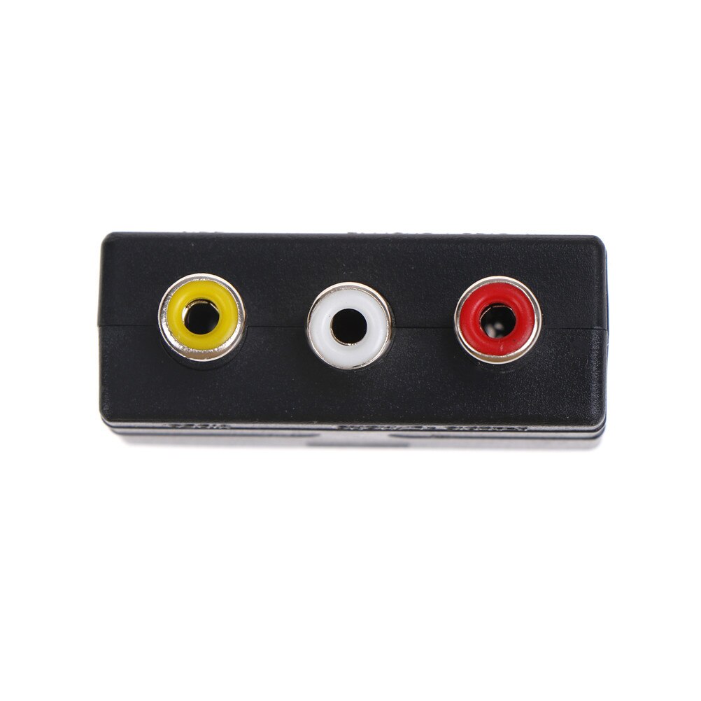 Scart Naar 3 Rca S-Video Adapter Composiet Rca Phono Adapter Converter Av Tv Audio Video Dvd Recorder tv Televisie Projector