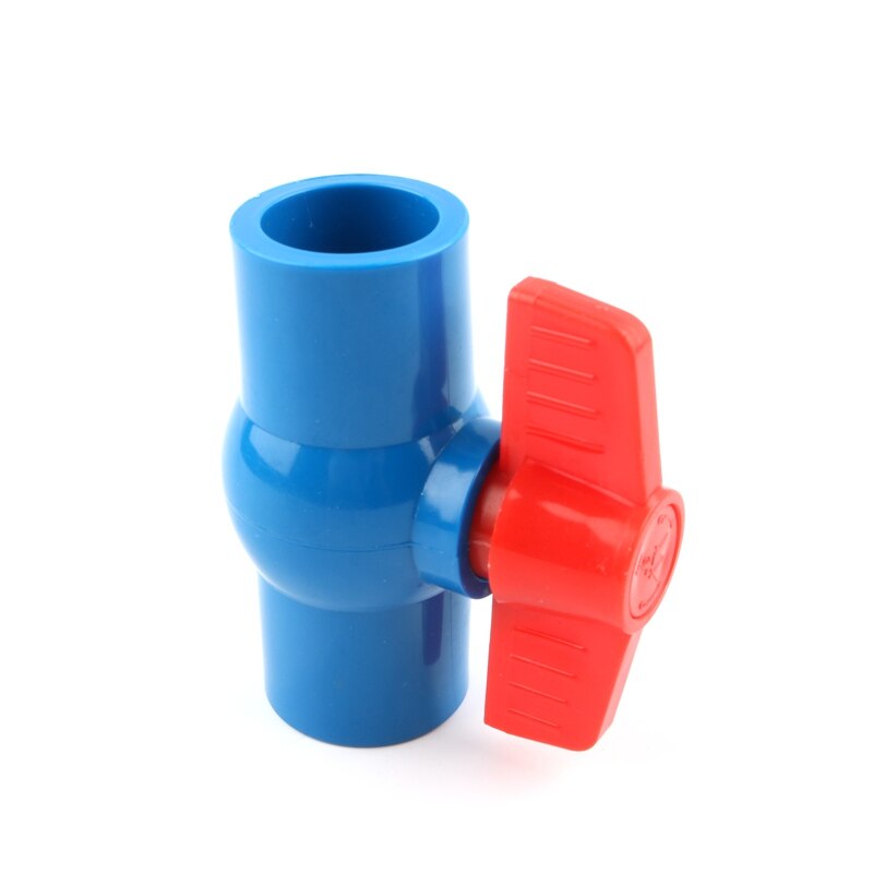 1 pc 3/4 "x 3/4" 25mm tot 25mm PVC Kogelkraan Slip Shut Handvat Valve PVC buisleidingen Sanitair Systeem Onderdelen Water Buis Connector