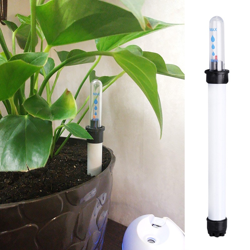 Water Level Meter Watertekort Herinnering Display Plug Ingemaakte Vocht Gauge Indicator Hydrocultuur Tuin Planten Vochtigheid Sensor