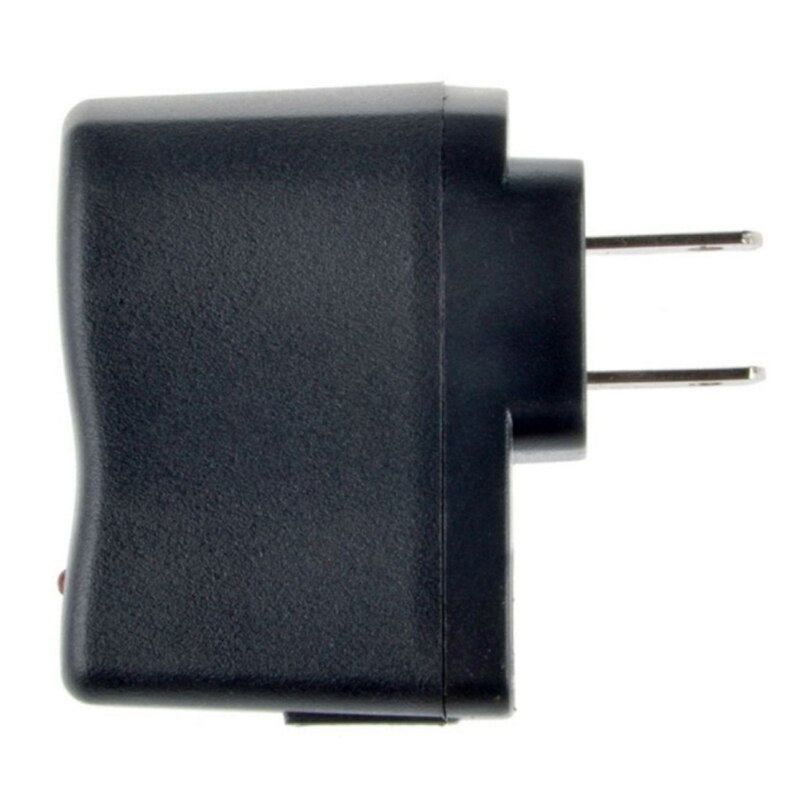 Black Usb Charging Head 5v500ma Usb Adapter Usb Charger Head Charger With Charging Phone Light O4I7