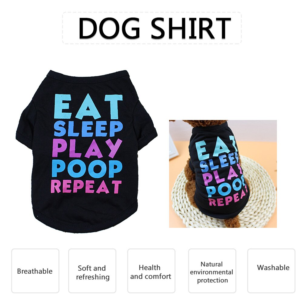 Sommer print t-shirts hund kortærmet kæledyr tøj nyeste festival fest kæledyr kostume cool hund tøj til hunde 1-6.5kg