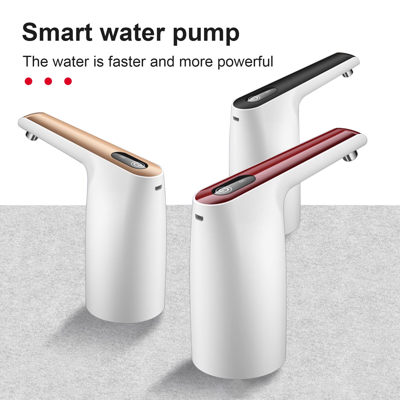 Waterflespomp usb-oplaadsysteem automatische drinkwaterpomp draagbare elektrische waterdispenser waterfles huishoudelijk