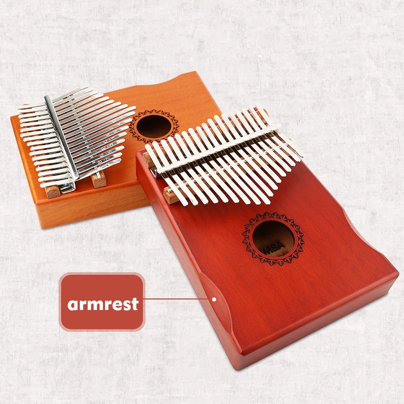 17 Keys Kalimba Thumb Piano African Instrument Mahogany Body Musical Instrument Music Instrument Beginner Kalimba