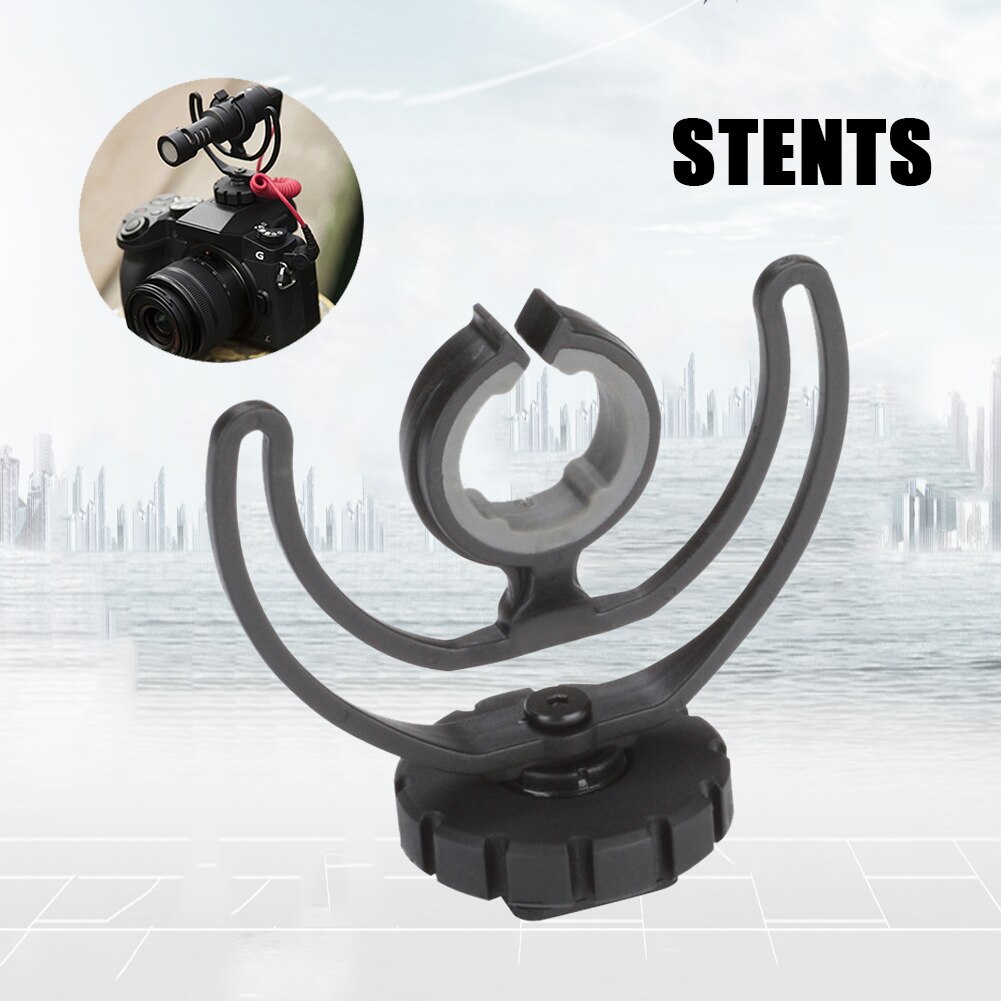 Soporte de zapata para cámara con soporte Rycote Lyre para Rode VideoMicro VideoMic Me micrófono VH99