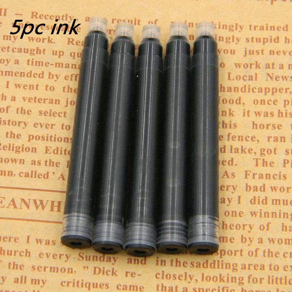 Entenschnabel gotisch parallel Brunnen Stift Kunst Blume Flache poesie goldene weiß holz tinte stifte Büro liefert neue: A7
