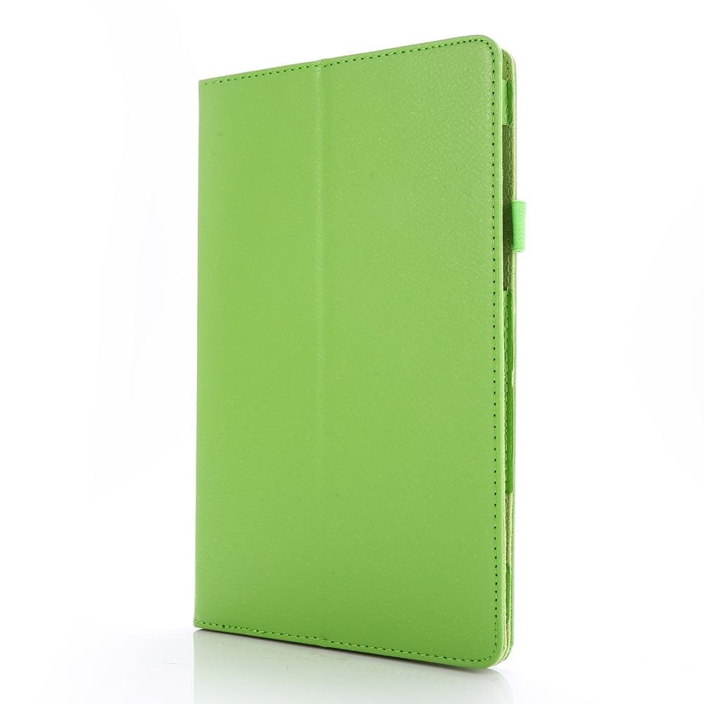 Til samsung galaxy tab  s6 lite 10.4 p610 sm-p610 p615 etui cover tablet shell beskyttende etui+ pen+film: Grøn