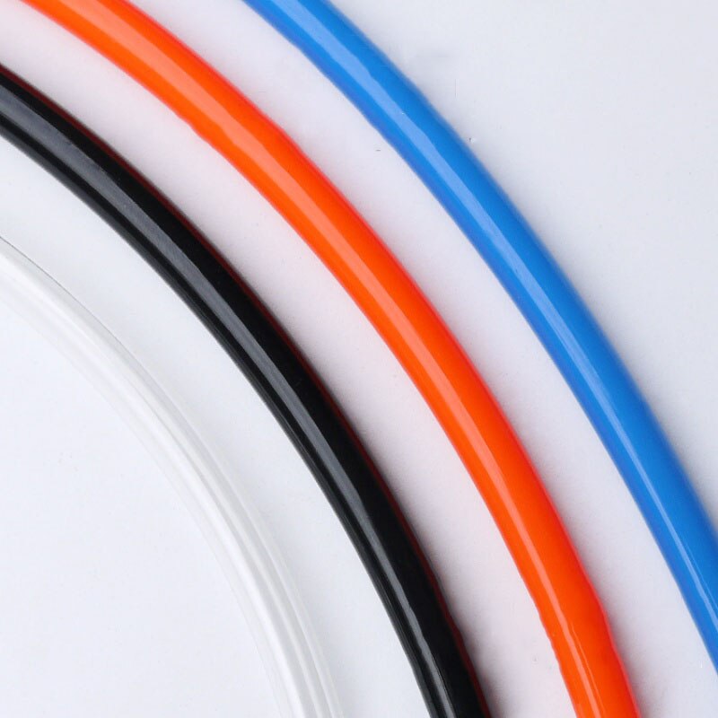 Pneumatic Pipe 14 * 10MM Air Tube Compressor Hose PU Tubing - 2/3 Meters: Clear / 2Meters