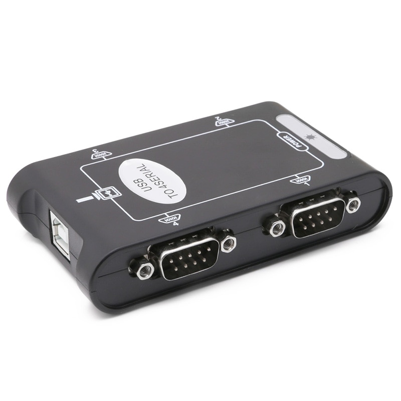 9 pin  rs232 usb 2.0 to 4 port seriel  db9 com controller stik adapter hub