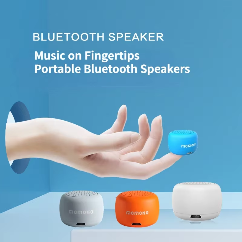 Neuer Mini-Bluetooth-Lautsprecher, niedlicher Audio--Spieler, echte kabellose Freisprech-Auto-Fahrradlautsprecher mit Umhängeband für praktisch-PC