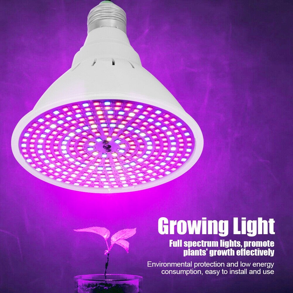 2/5/8Pcs Led E27 GU10 Lamp Plant Groeit Licht Indoor Loods Planten Volledige Spectrum Groeien Lamp