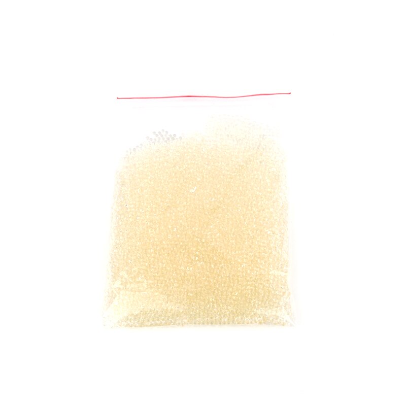 500pcs 11-13mm Pearl Shaped Polymer Crystal Soil Water Beads Mud Grow Magic Jelly Gel for Potted Plants Decoration: clear