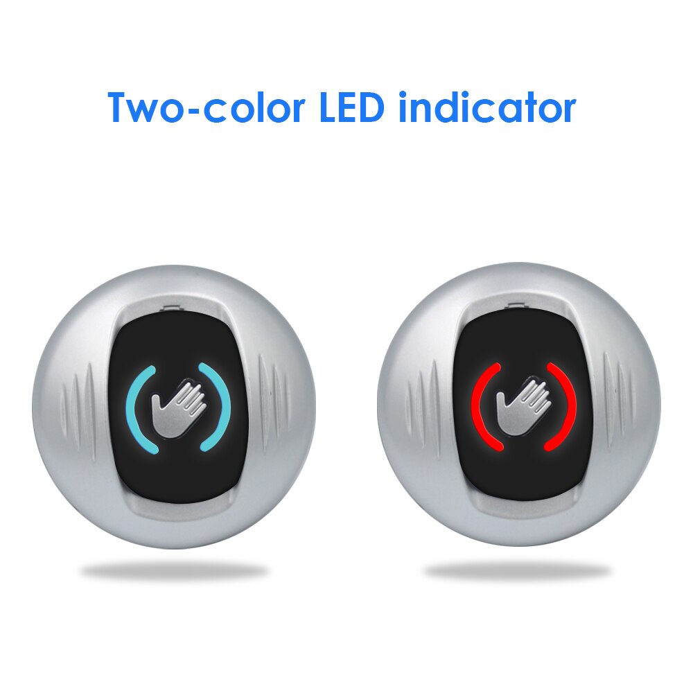 12V-36V Circular Touchless Door Release Switch IR Contactless Infrared No Touch Exit Button Access Control Automatic Door Button