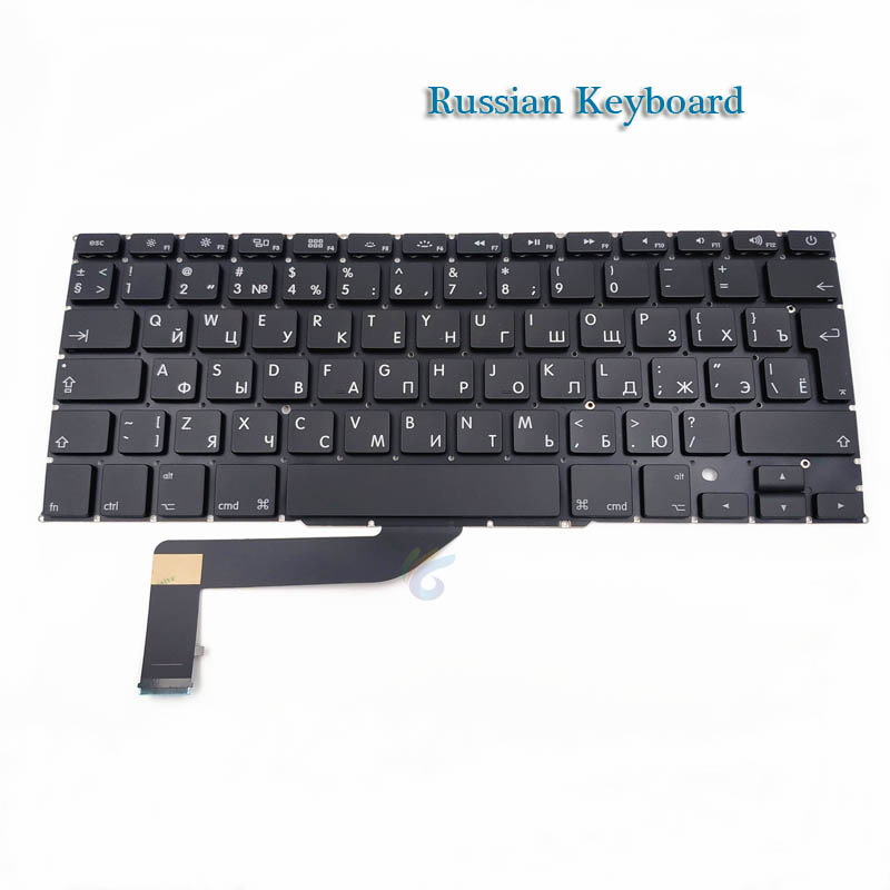 A1398 toetsenbord voor Macbook Pro Retina 15.4 inch laptop MC975 MC976 ME664 ME665 ME293 ME294 toetsenborden Gloednieuwe: RED