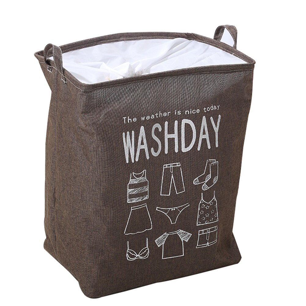 Dirty Clothes Laundry Basket Foldable Laundry Hamper Storage Bin Bucket for Home Bathroom SAL99