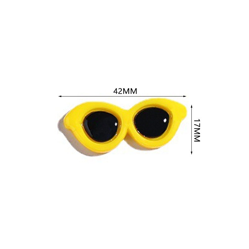 Gafas de sol para gatos, lentes geniales para perros pequeños, producto para mascotas, accesorios para fotografía: yellow hairpin