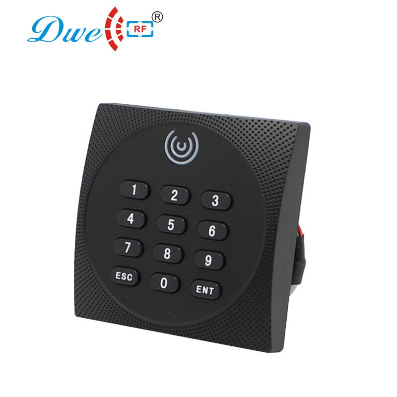 DWE CC RF control card readers em4100 125khz rfid nfc access control keypad card reader wiegand scanner 13.56mhz: 13.56mhz wiegand34
