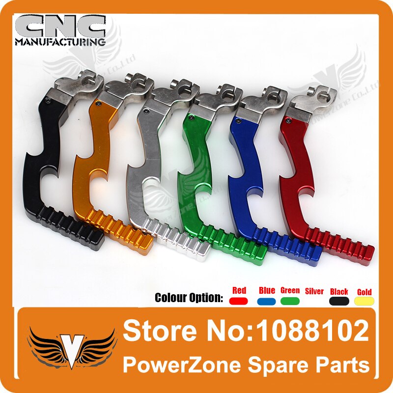 CNC Alloy Red Kick Start Starter Lever Fit To CRF50 CRF70 KLX110 KAYO XMOTOR BSE ATOMIC PITPRO Dirt Bike Pit Bike