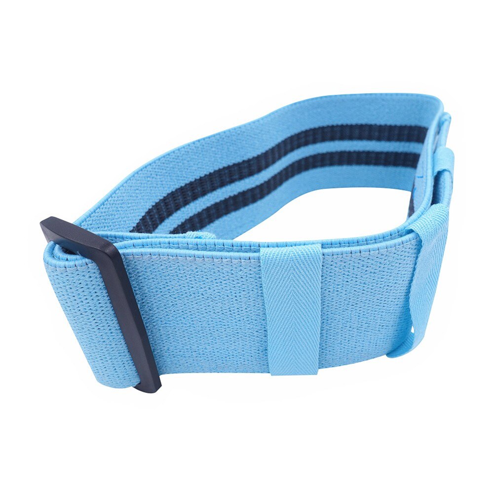 Elastisches hüft- und gesäßband, verstellbarer riemen für oberschenkel, beine und po, geeignet für heimfitness und yoga  zj55: Hellblau