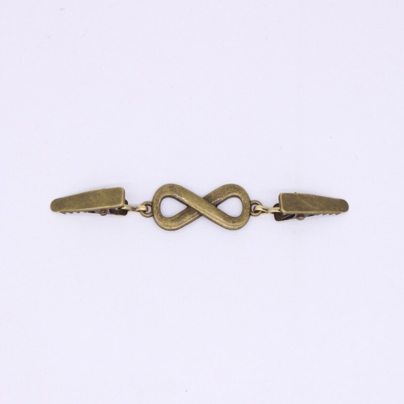 Vintage bronze broche pin kjole spænde pin smykker brocher sølv zinklegering pins 9.5cm: 2