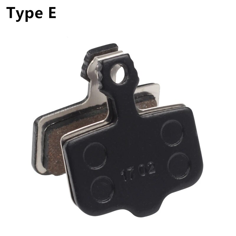 4 par halvmetalliske skivebremseklosser til sykkel, terrengsykkel, til shimano  b01s g01s a01s xtr xt slx deore sram guide nivå hdr rød etap magura