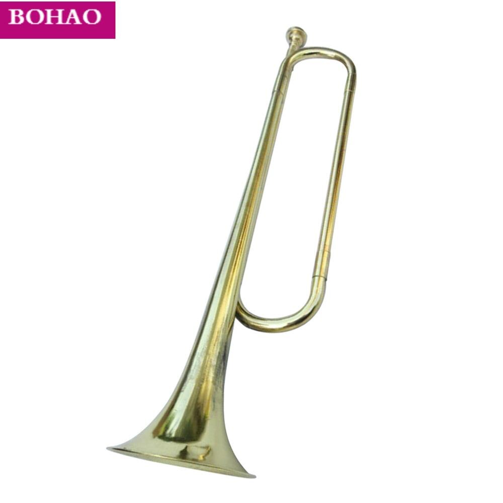 School Band Trumpet Cavalry Trumpet,Brass Instrument for Music Lovers