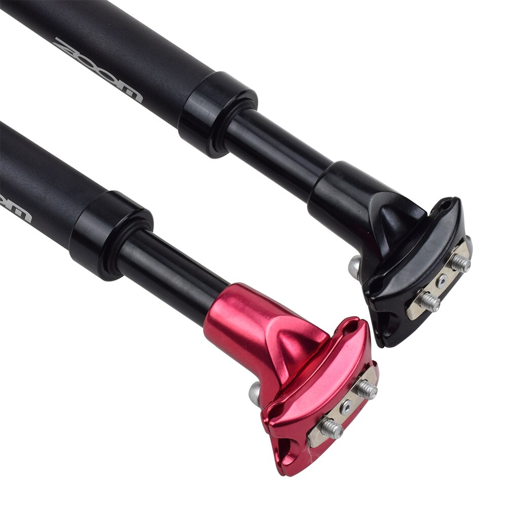 ZOOM Mtb Suspension Telescopic Seatpost Adjustable Seat Post Bike Saddle Rod Aluminum 27.2 Tube tija sillin carbono canote