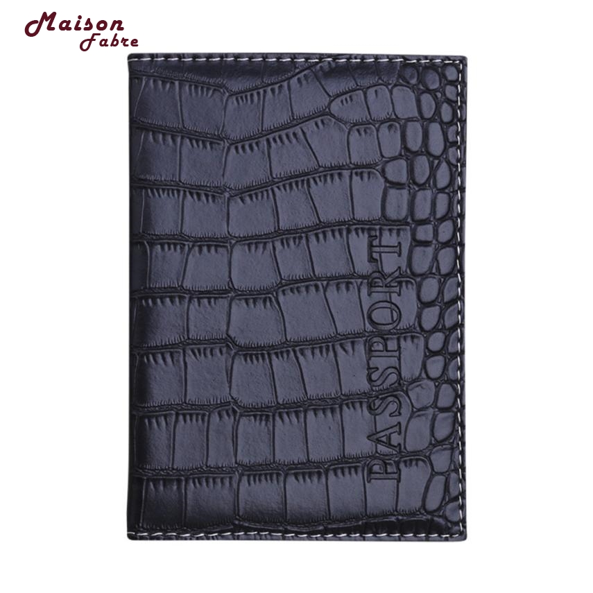 MAFA Passport Holder Protector Leather Wallet Women Business Card Soft Passport Cover Leather Csv