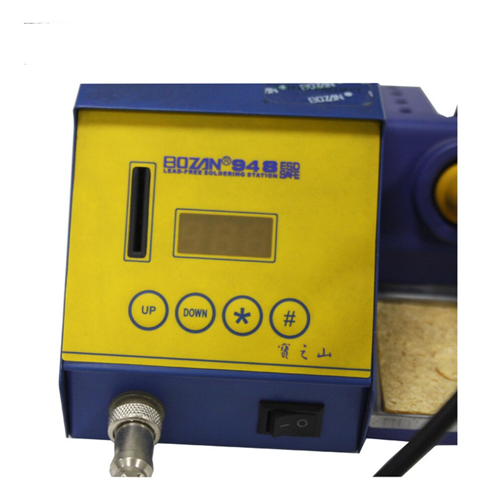 BOZAN 948 ESD Soldering Station LED Digital Desoldering Rework Station Solder Iron Welding Tool Lead-Free Auto Slee 220V 120W