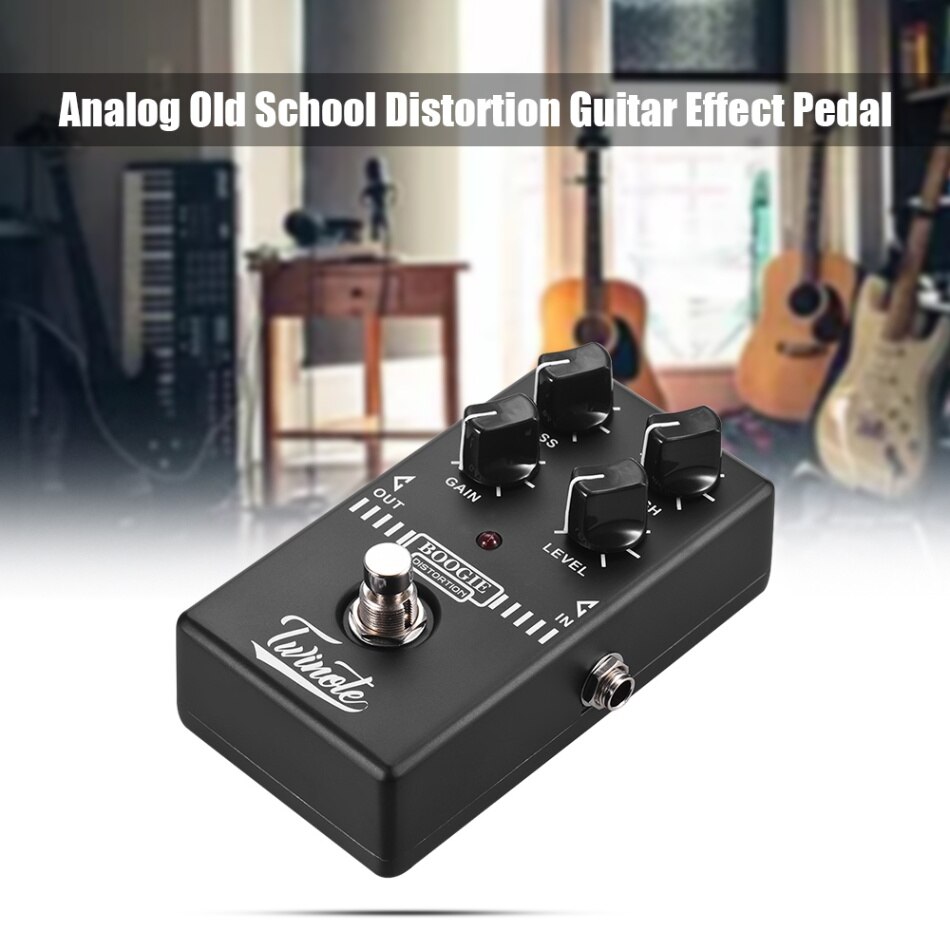 Twinote Serie Gitarre Effekt Pedal 10 Effekte Gitarre Pedal Processsor Volle Metall Hülse True Bypass Gitarre Teile & Zubehör: BOOGIE Verzerrung 