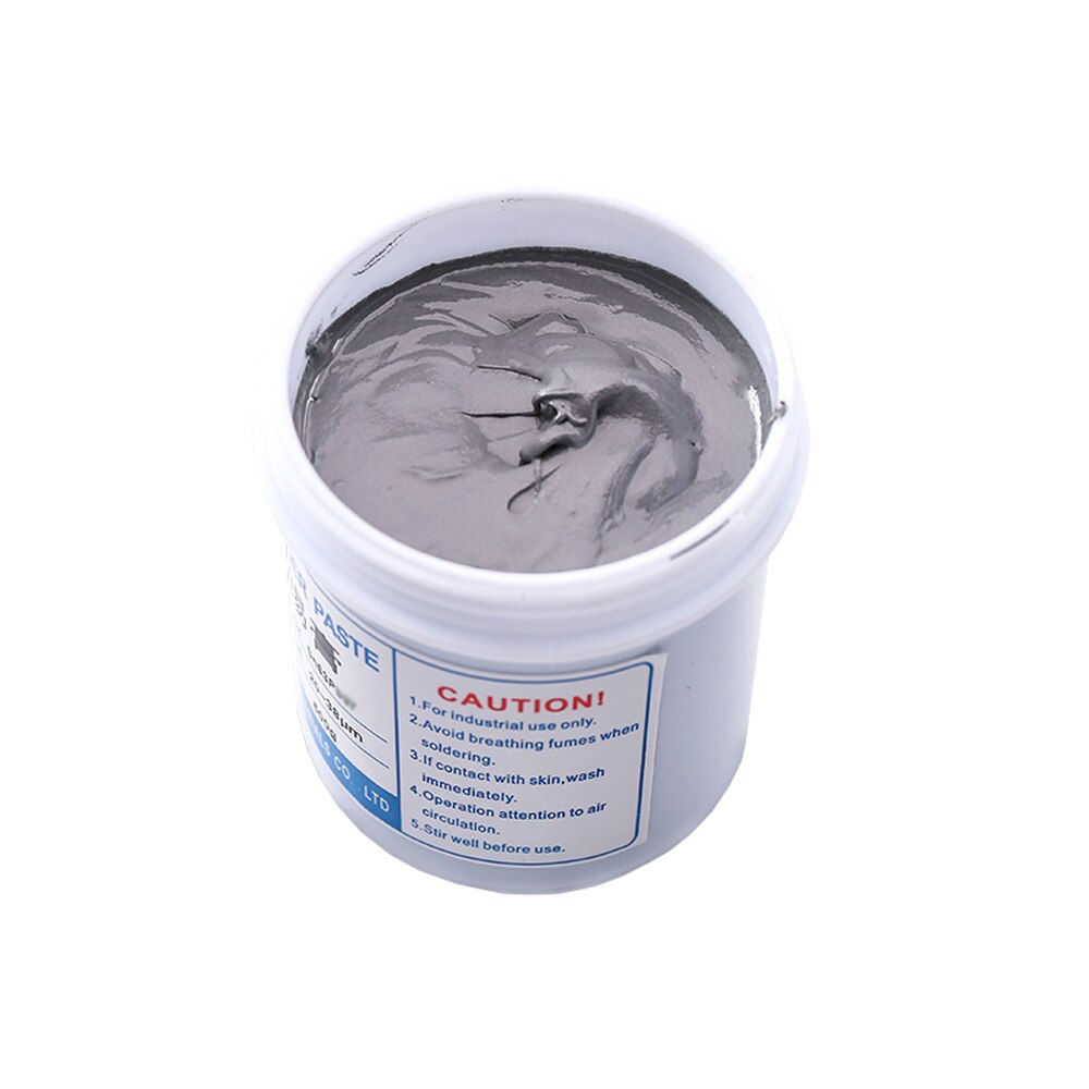 High Lead With Silver Solder Paste SMT BGA Solder Flux Welding No-clean For Phone Repair Welding 500g Sn62Pb36Ag2