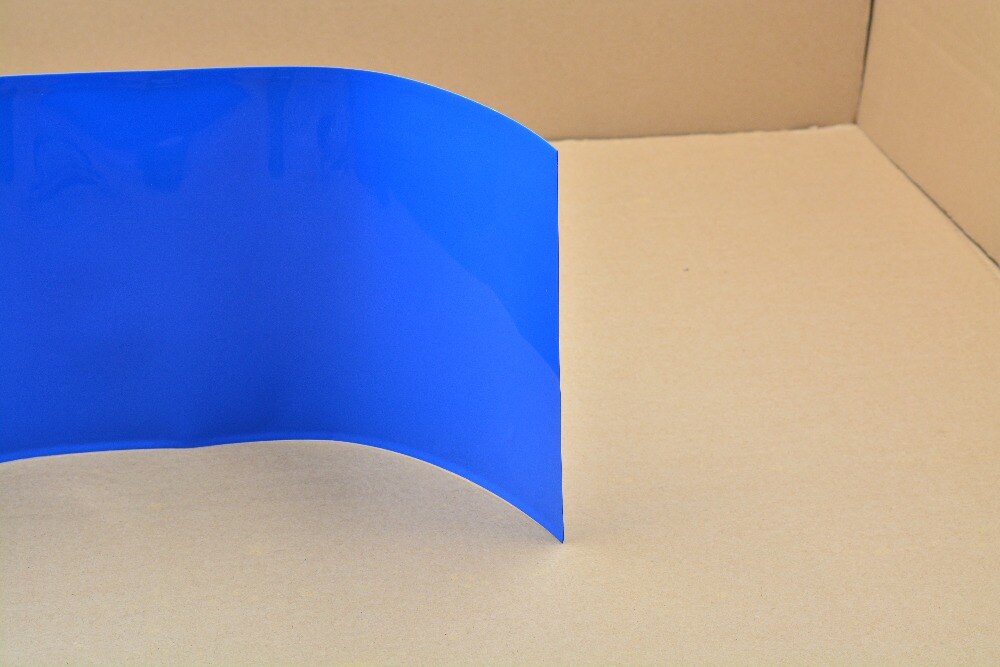 Afvlakkingsbreedte 180mm transparant zwart blauw wit veelkleurig pvc krimpkous cartridge batterij korst 1 st.