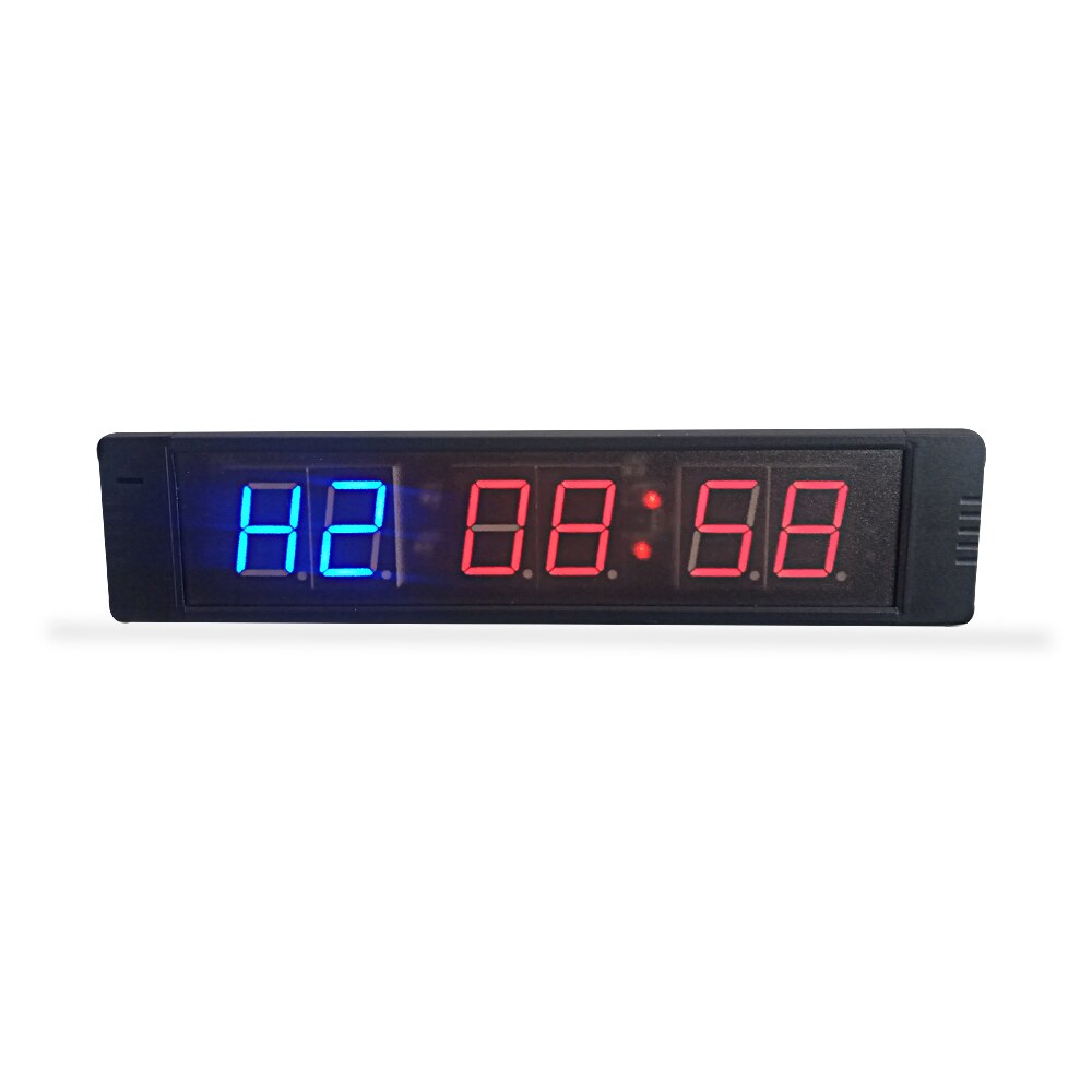 Salle de sport Chronomètre avec Télécommande pour la Forme Physique De Gymnase de Formation Idéal Intervalle Minuterie Horloge Avec Supports Muraux HORLOGE LED