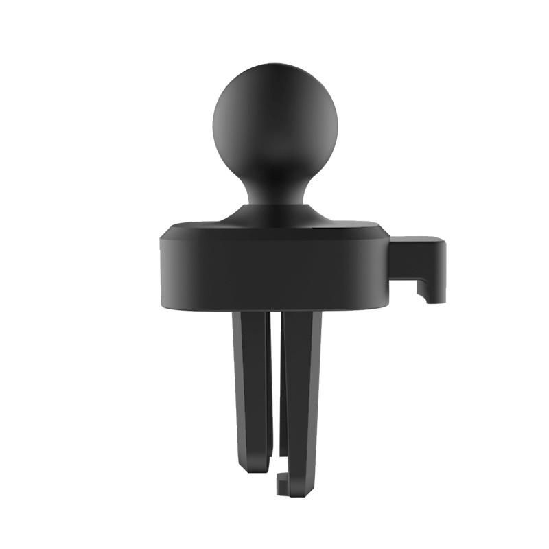 Car Air Vent Clip Upgrade Version Phone Holder Clip Ball Head 17mm Common Head Multiple-Type Car Air Mount 360 Rotatable Bracket: Black 3