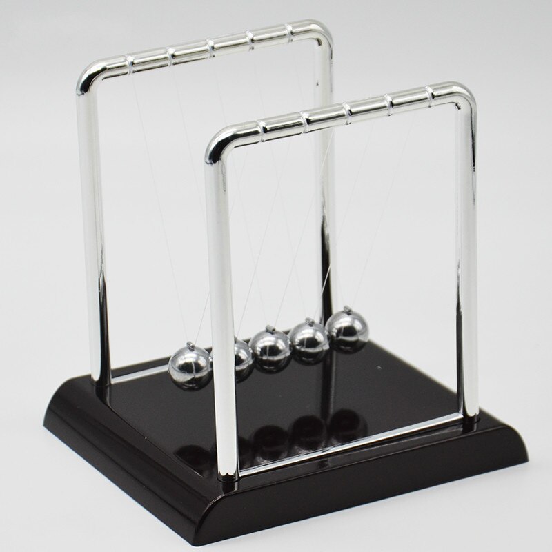 5 Pendulum Balls Elastic Collision Balls Teaching Aids Newton's Pendulum Balls Physics Energy Conservation Instrument