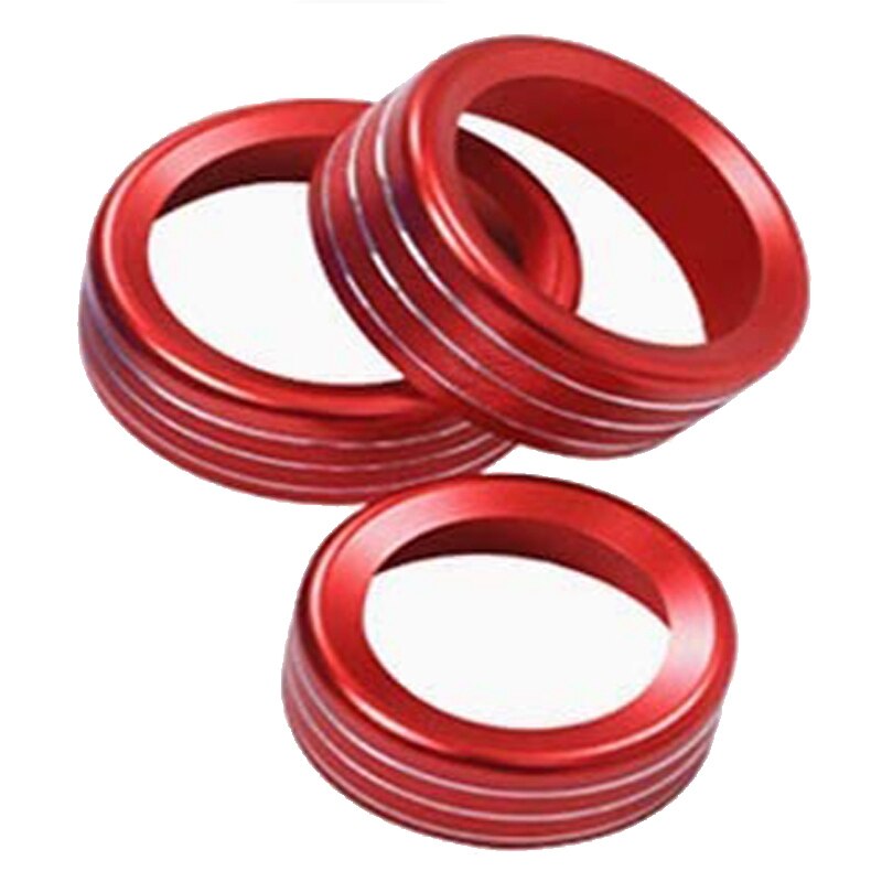 Geschikt voor alfa romeo giulia stelvio interieur accessoires auto interieurbekleding airconditioning knop afdekking: Default Title