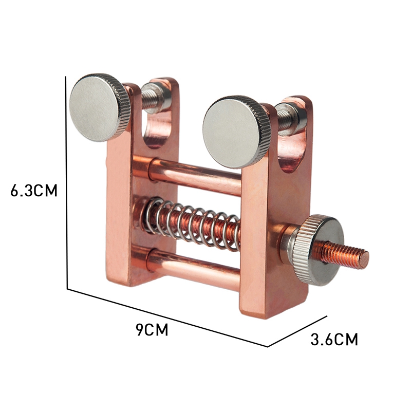 Herramientas de fabricación de violín, abrazadera de borde, reparación de grietas de violín, abrazaderas de Metal