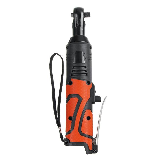 28V klucz elektryczny 90N.m 3/8 "akumulatorowa grzechotka robić akumulatora Makita akumulator 90 stopni rusztowania klucz kątowy narzędzia: pomarańczowy