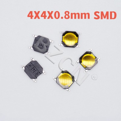 Micro-interrupteur à bouton-poussoir tactile, SMD 2, 4 broches, 3x4mm, 3x6mm, 4x4mm, 3x4x2.5, 3x6x4.3, 3x6x2.5, 10 pièces * 6*3.5 4*4*0.8 4*4*3.0 MM