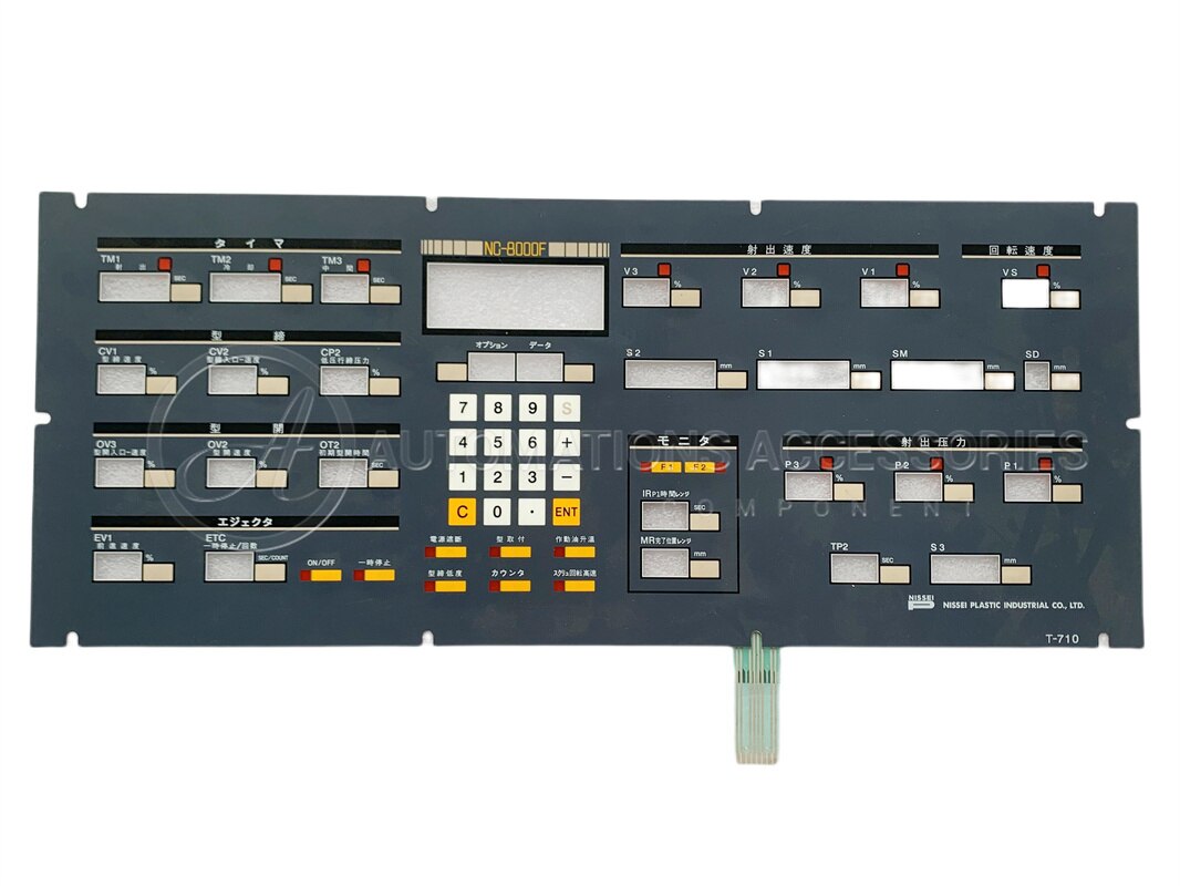 For NC-8000F Key Film Membrane Switch NC8000F Keyboard Panel